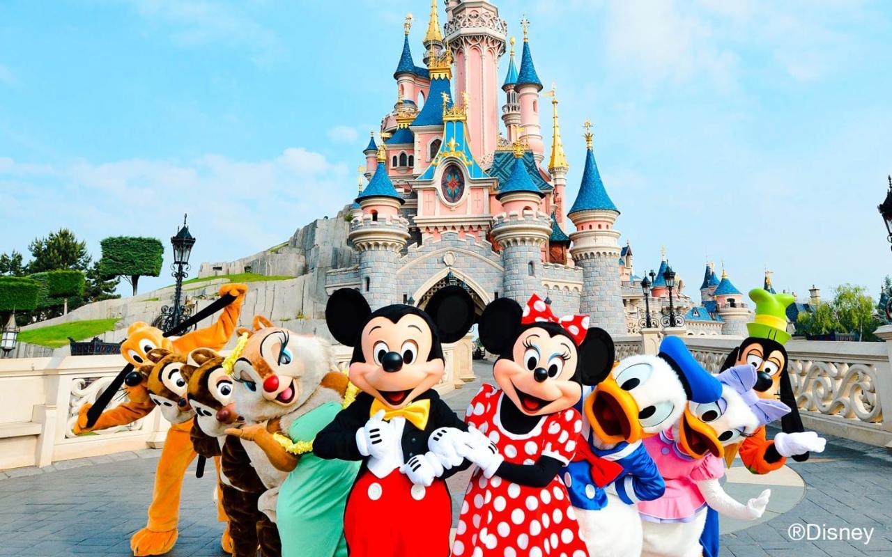 Apartment 2 Bedroomed Near Disneyland Paris With Garden Parking At Serris Exterior photo